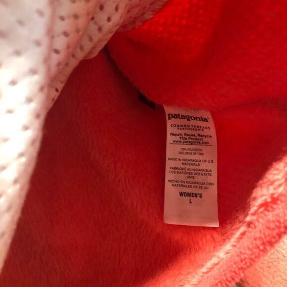 Patagonia Fleece Women's Re-Tool Snap-T Pullover size Large Comfy/Fuzzy/Winter - Picture 4 of 5